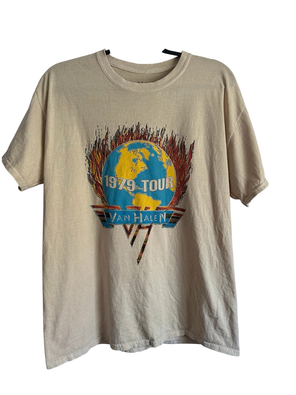 Van Halen 1979 World Tour tee size large